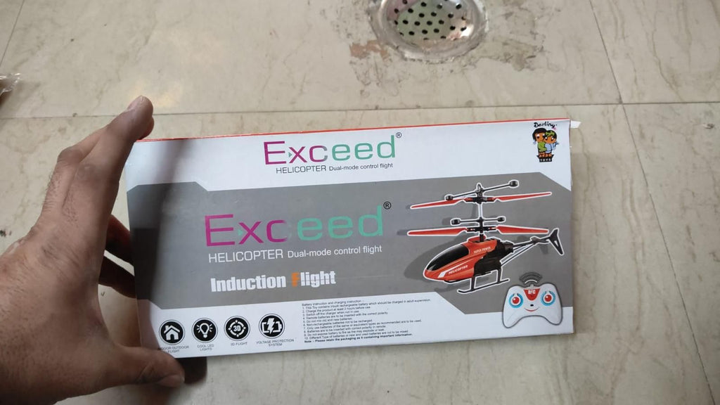 2 in1 Remote Helicopter Assorted Color (Pack of 1)