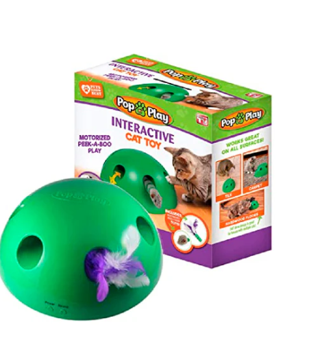 POP N PLAY JUGUETE INTERACTIVO PARA GATO